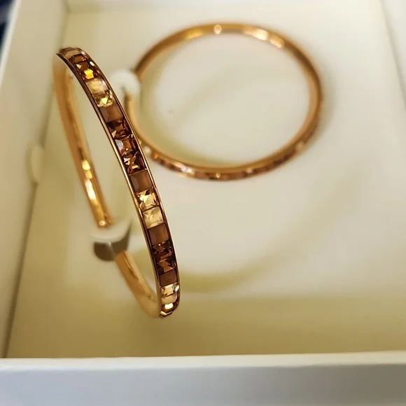 Atelier Swarovski  Victor &Rolf Earrings New - Picture 2 of 3